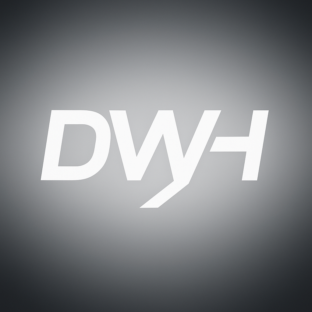 Logo with the initials DWH